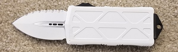Microtech Exocet D/E ST White Serrated