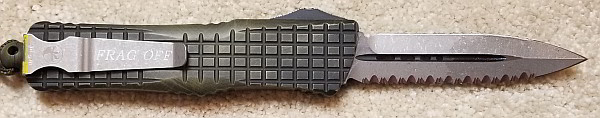 Microtech Combat Troodon D/E Frag Frag Off Series