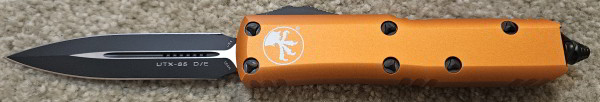 Microtech UTX-85 D/E OR Orange Standard 232-1 OR<br />

