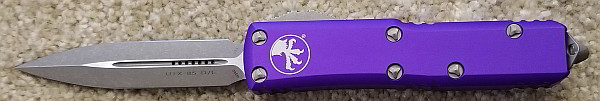 Microtech® UTX-85 D/E Purple Apocalyptic Standard