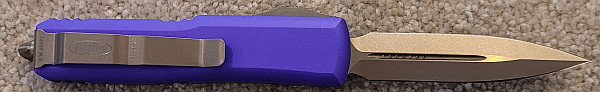 Microtech® Knives UTX-85 D/E Purple Bronzed Standard 232-13 PU 