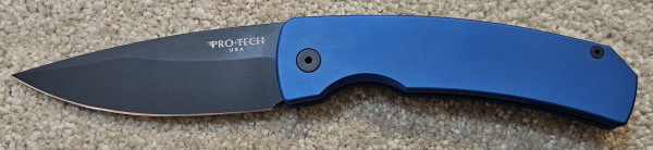 ProTech Knives M2603-BLUE Magic 2 "Whiskers"